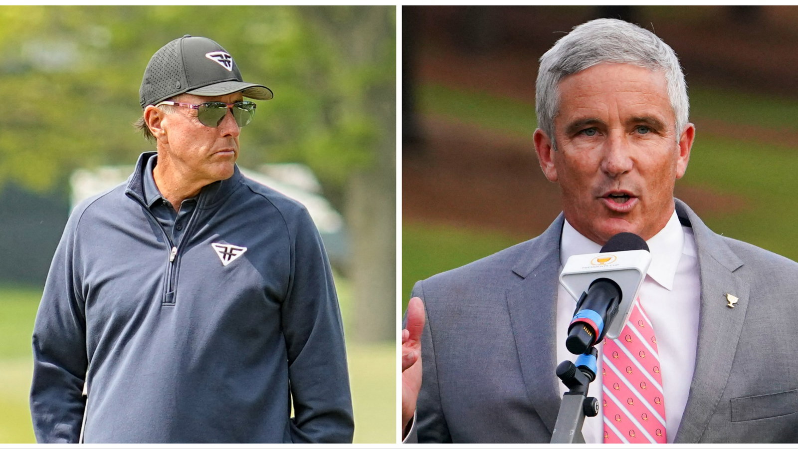 10 of the funniest reactions to hilarious pic of Phil Mickelson, PGA Tour boss